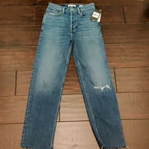 Re/Done 70's Stove Pipe Jeans Size 25
